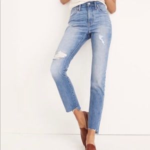 Madewell The High Rise Slim Boy Jean